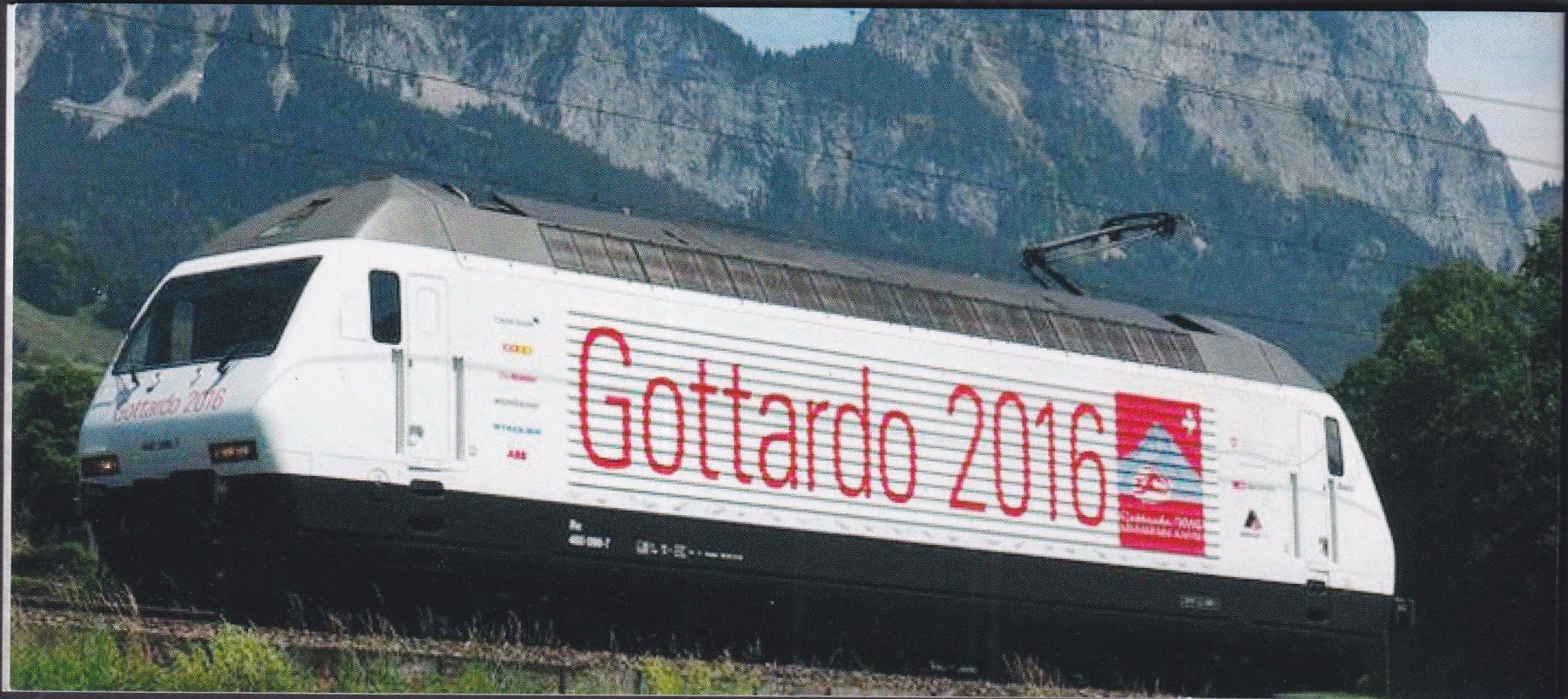 Tutti i francobolli: 2016: S115 (Markenheft) GOTTARDO mit ET-Eck-Stempel. – Usato da Sursee venduto da Luzernerraute 2