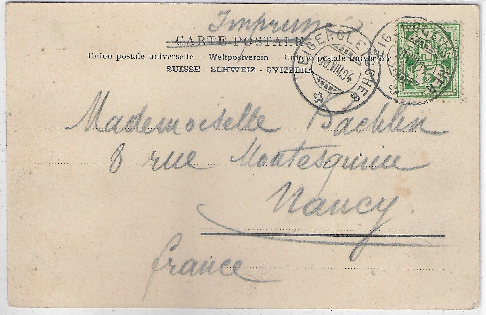 Cartoline postali: Die Furkapost beim Rhonegletscher – Usato da Ettingen venduto da Kartenplanet 1
