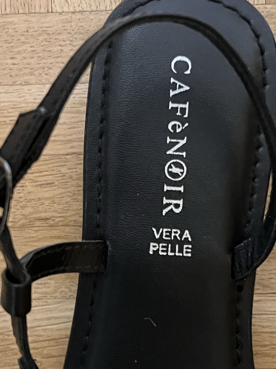 Damenschuhe: CAFE NOIR sandales noir 40, Neuf – Neu und originalverpackt aus St-Blaise von endora63 3