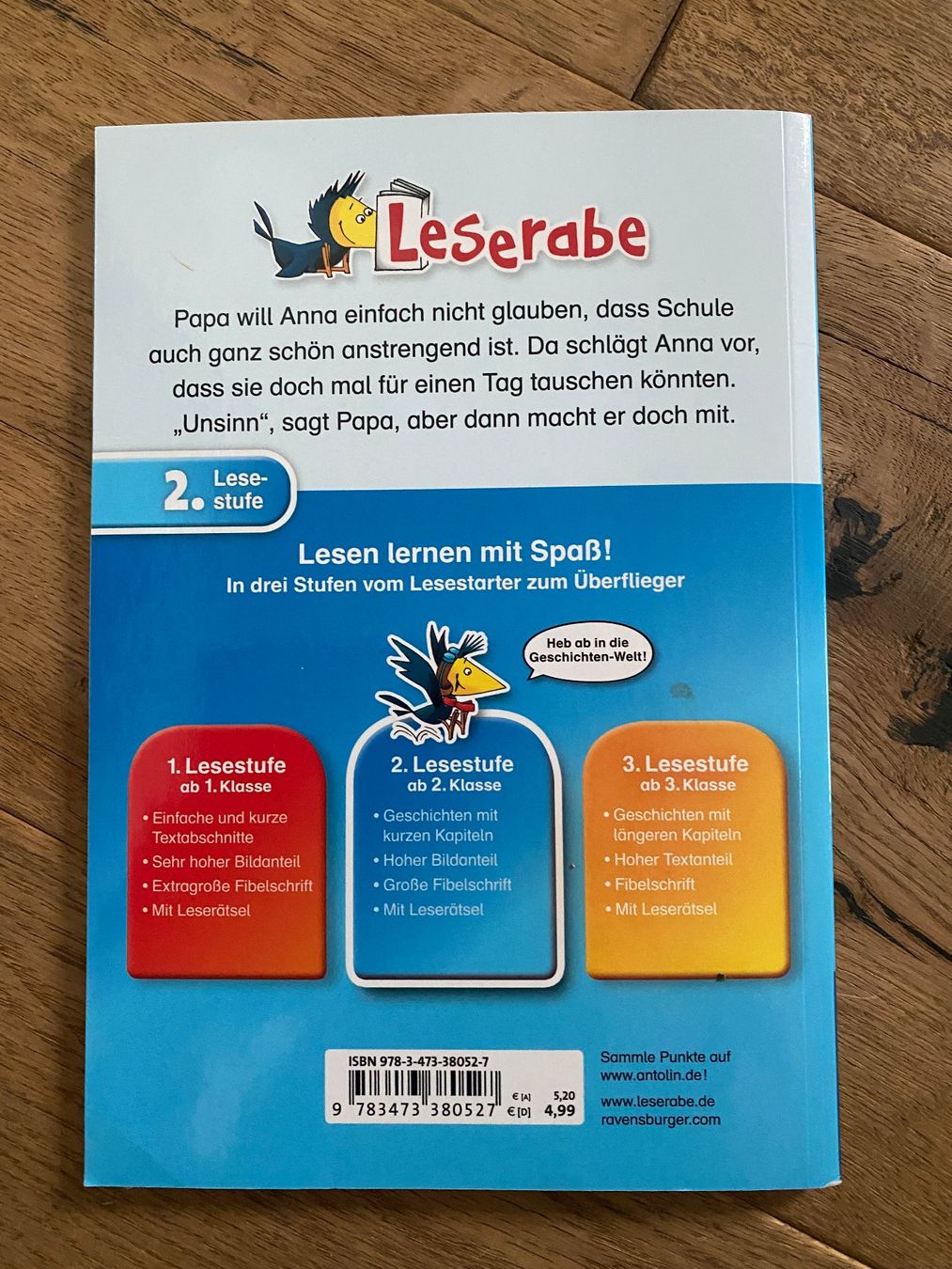 Libri: Leserabe: "Nur für einen Tag" 2. Lesestufe – Usato da Steinerberg venduto da luckyfin 1
