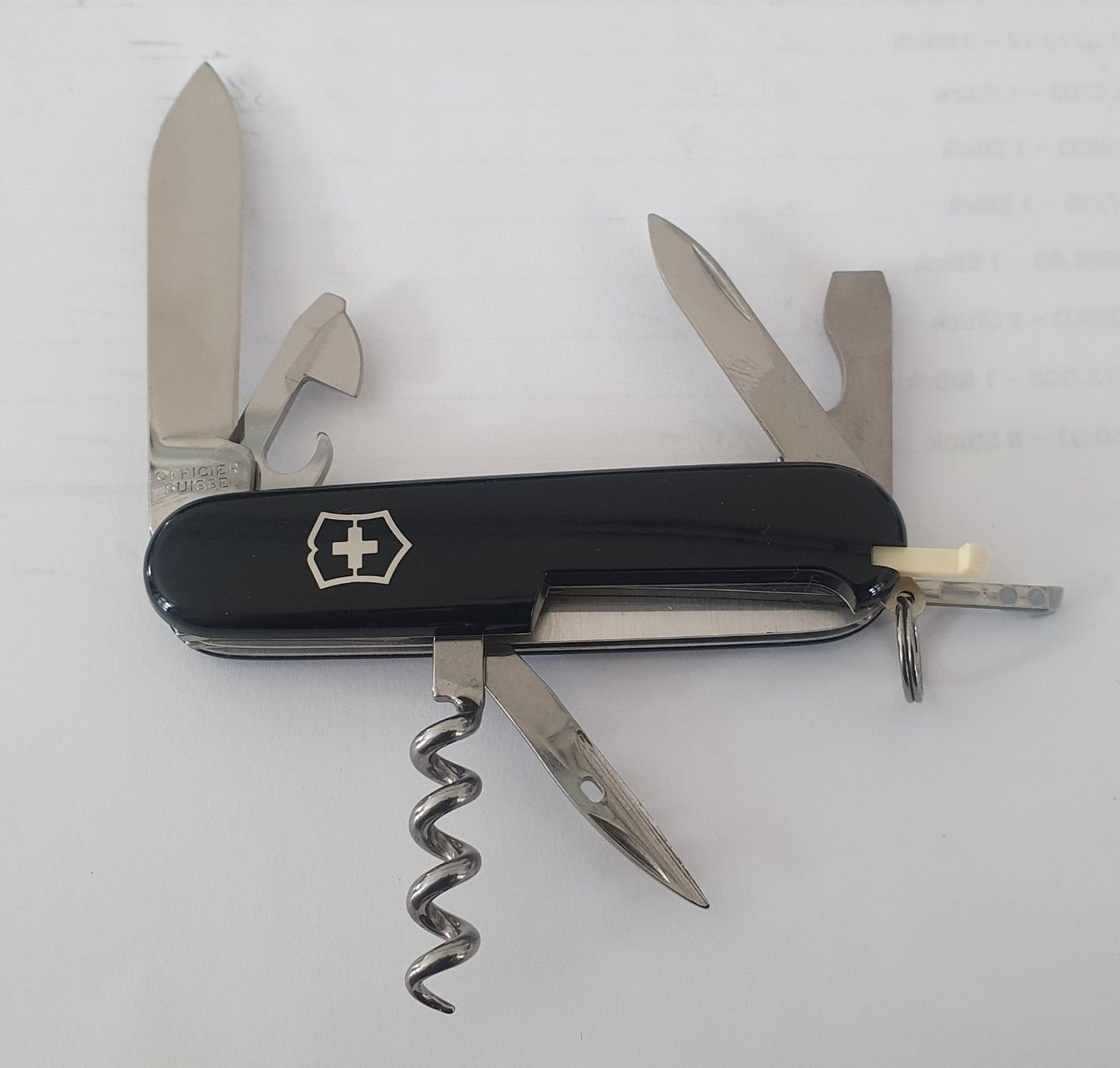 Victorinox Coltelli tascabile: 4 Victorinox / Wenger Sackmesser mit Logo – Nuovo (secondo la descrizione) da Härkingen venduto da MarianneSi 7