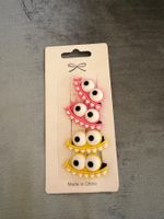 Haarclips Set / Haarschmuck Halloween Monster neu