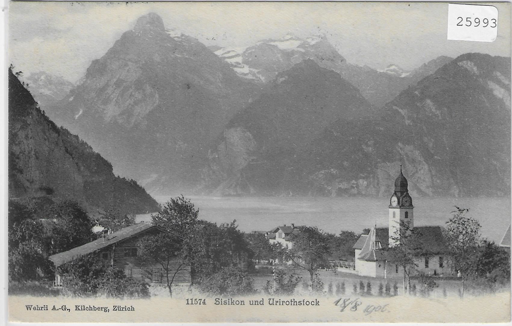 Cartoline postali: Sisikon und Urirotstock – Antico da Ettingen venduto da Kartenplanet