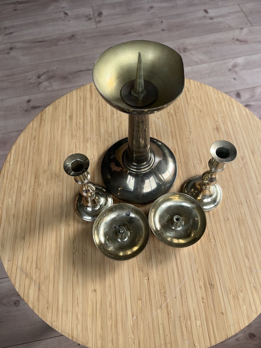 Portacandele: Kerzenhalterset Messing – Usato da Laufen venduto da groove60 5