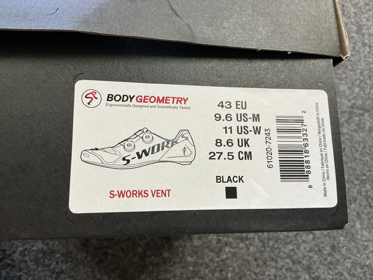 Specialized Herrenschuhe: Specialized s-works Vent taille 43 – Neu und originalverpackt aus Borex von b-cycle 2