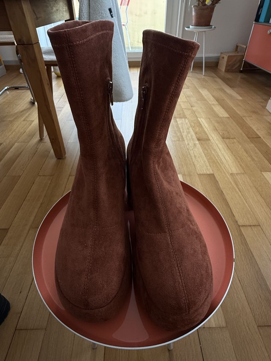 Scarpe da donna: Bronx Plateau Stiefel Gr40 – Nuovo (secondo la descrizione) da Zürich venduto da Jasper8057