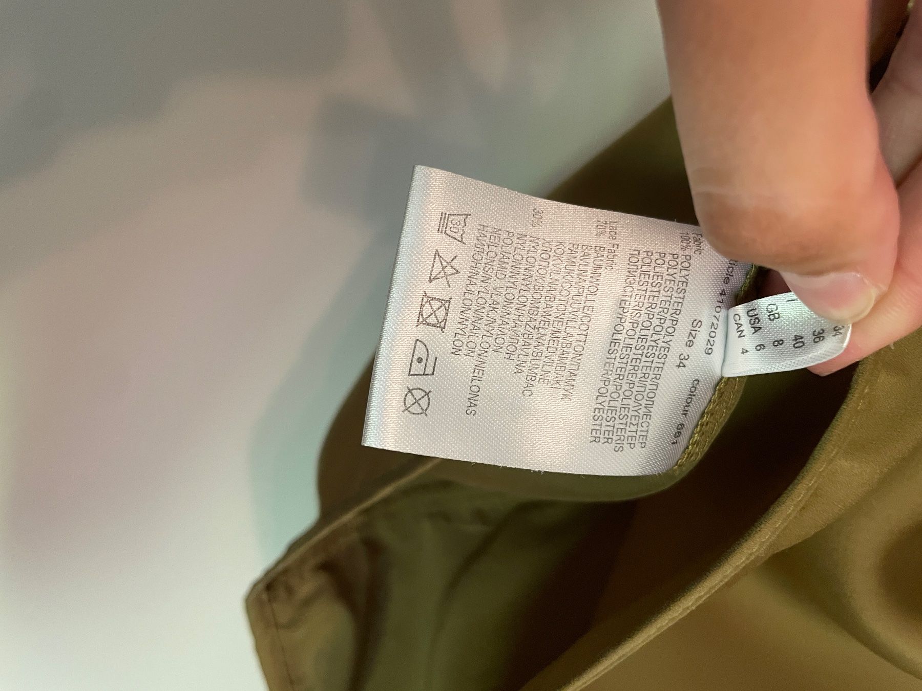 More & More Blusen: Bluse More & More kurzarm Gr. 34 olivegrün – Gebraucht aus Schmitten FR von ancaob 4