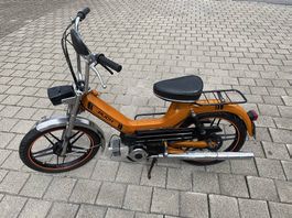 Puch Maxi S im Originalen Orange mit mutching Numbers