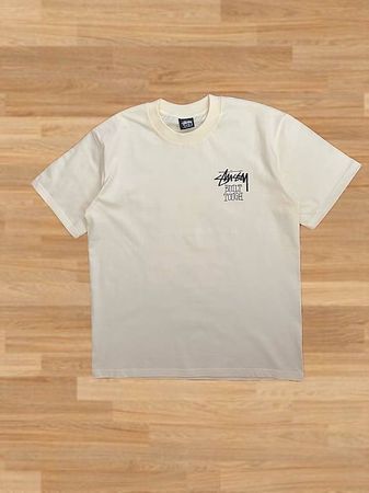 Yellow T-Shirt mit Stüssy