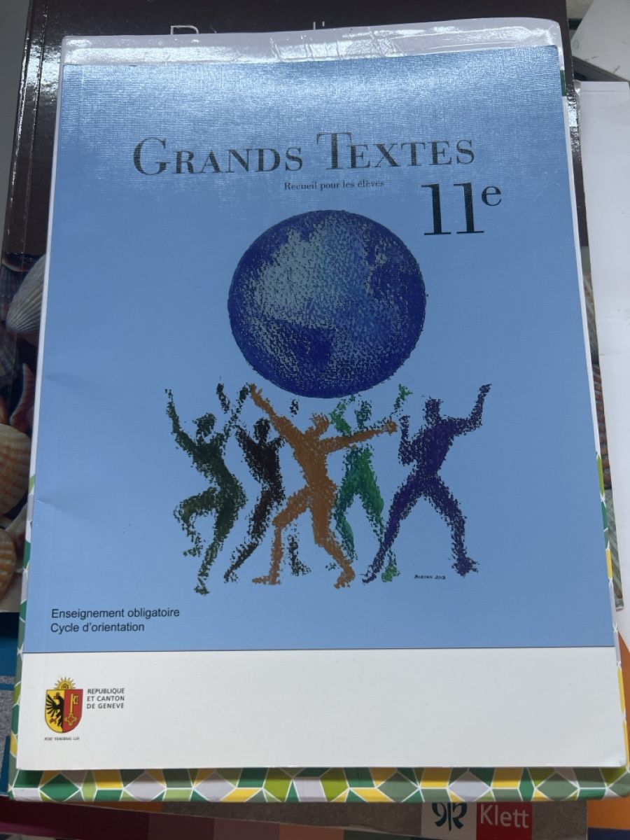 Bücher: Livre scolaire "Grands Textes" 11e Neuf – Neu und originalverpackt aus Vernier von lea_77bv