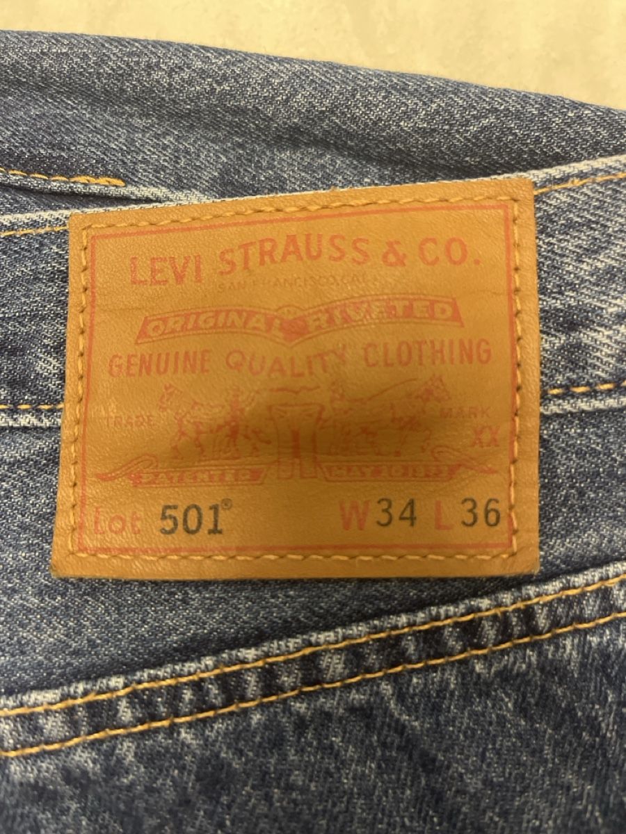 Levi's Jeans: Levis 501 Herren Jeans 34/36 – Usato da Les Marécottes venduto da yell39 1