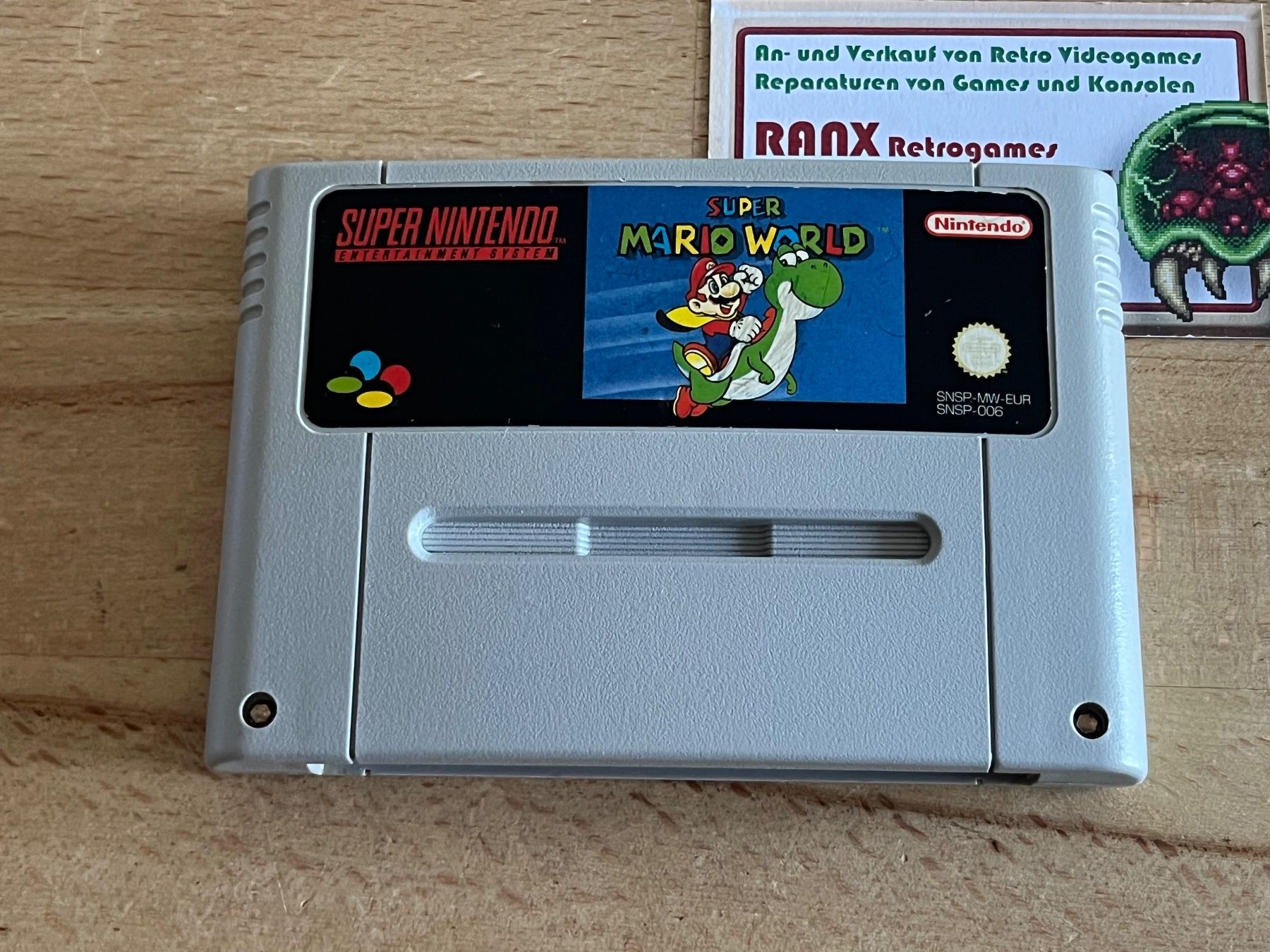 Nintendo Giochi: Super Mario World, SNES Klassiker Modul original – Usato da Thalwil venduto da ranx