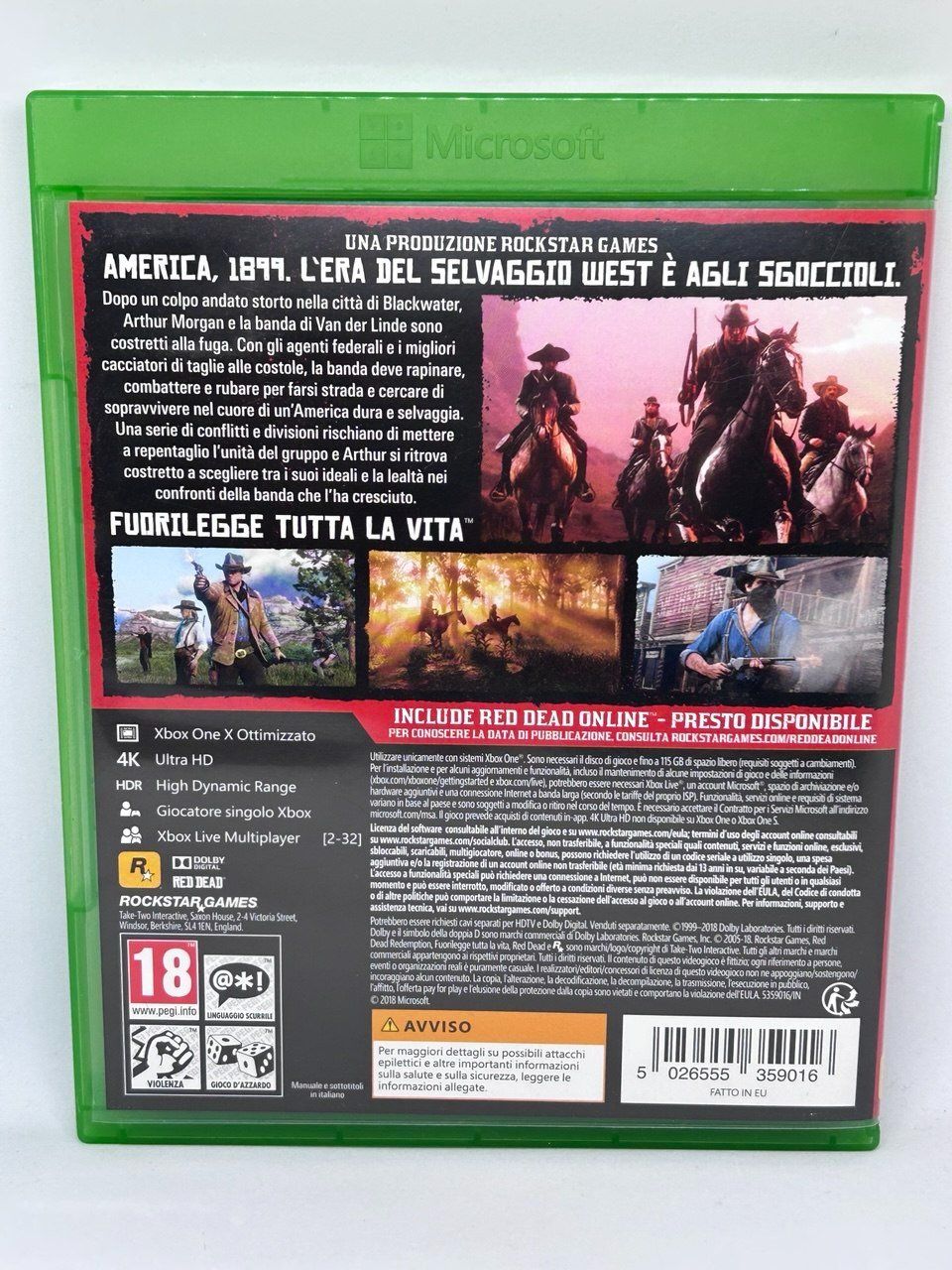 Microsoft Spiele: Red Dead Redemption 2 per Xbox One – Gebraucht aus Giubiasco von LorisVale 1