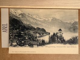 AK von Ringgenberg mit Brienzersee & Rothorn