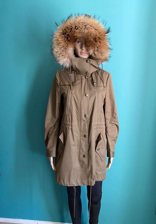 Burberry brit parka hot sale