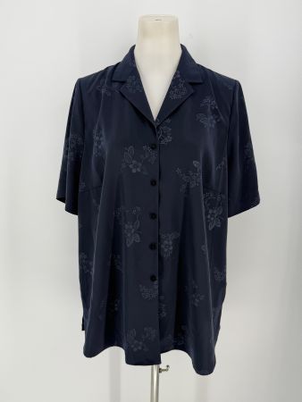 Bluse Gr. 48 von Alexander mit Blumenmuster