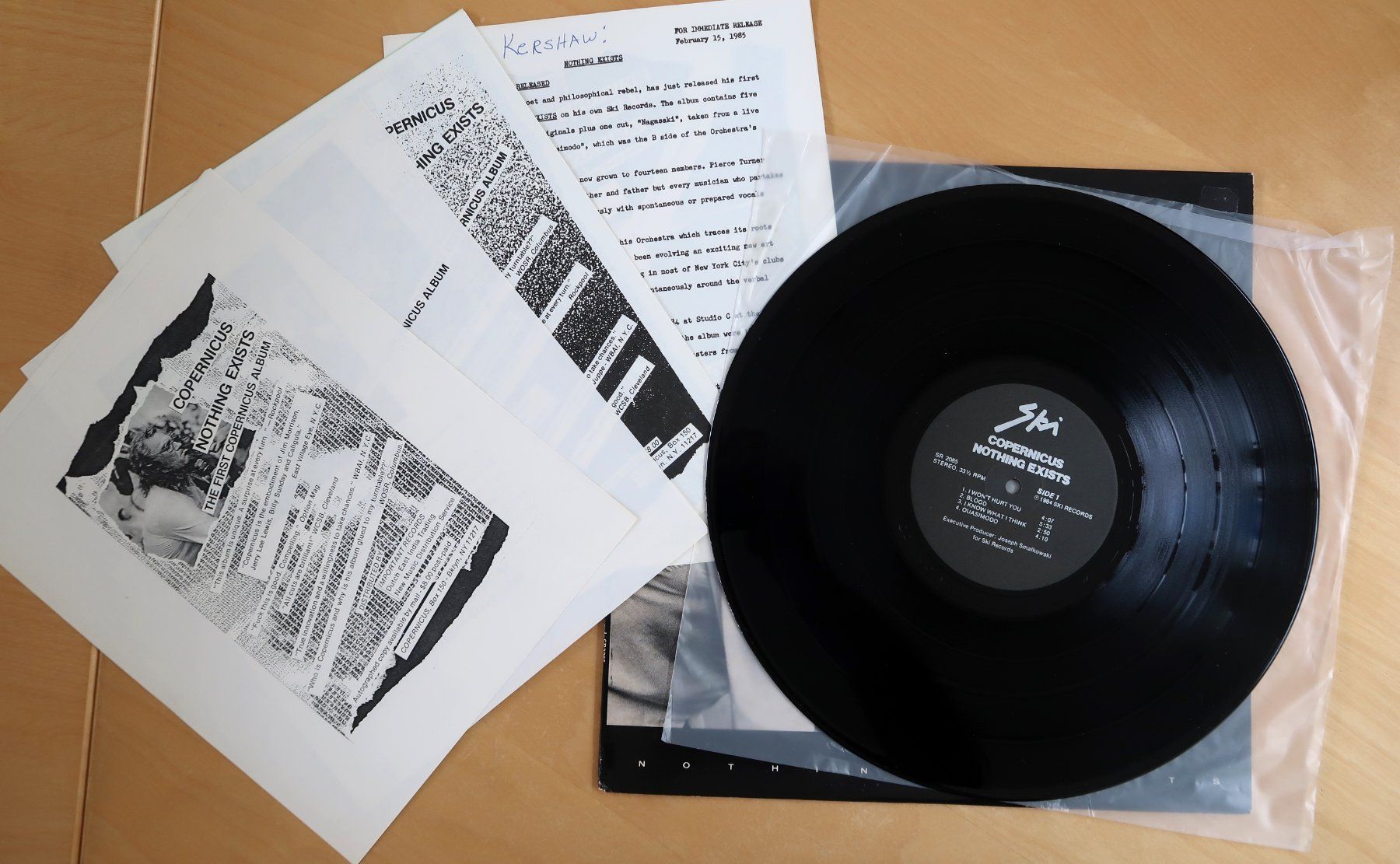 Vinyles: COPERNICUS - NOTHING EXISTS (LP NM) – D'occasion à Hedingen par Studers 2