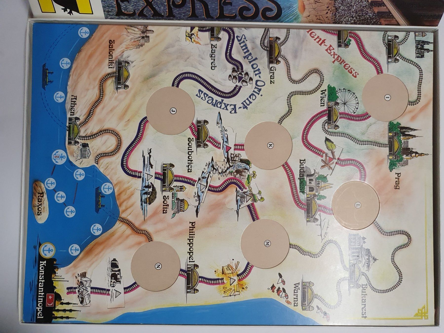 Giochi: Orient Express Brettspiel – Usato da Oberdorf BL venduto da BaldenEagle 1