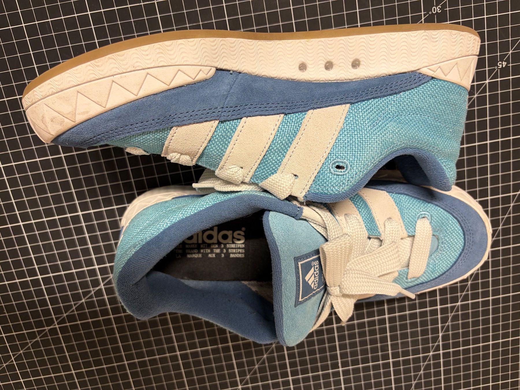 Adidas Herrenschuhe: Adidas - Adimatic Blue - Hemp Edition – Neu (gemäss Beschreibung) aus Wetzikon ZH von phoeff 1