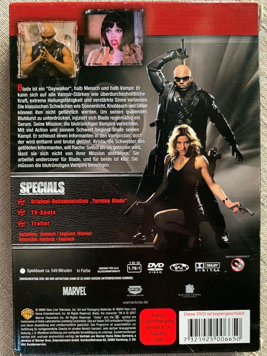 Alle DVDs: BLADE - Die komplette erste Staffel – Gebraucht aus Volketswil von zwitsch33 1