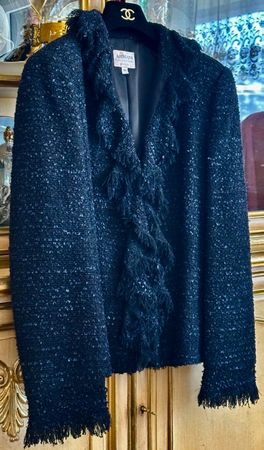 Veste en tweed Giorgio Armani Tweedjacke Gr.50 wie neu