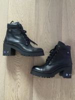 Miu Miu lace-up boots black crystals size 38