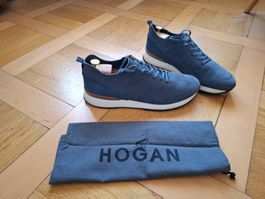 Hogan Luxus-Sneakers aus edlem Leder – Blau – Fast wie neu!
