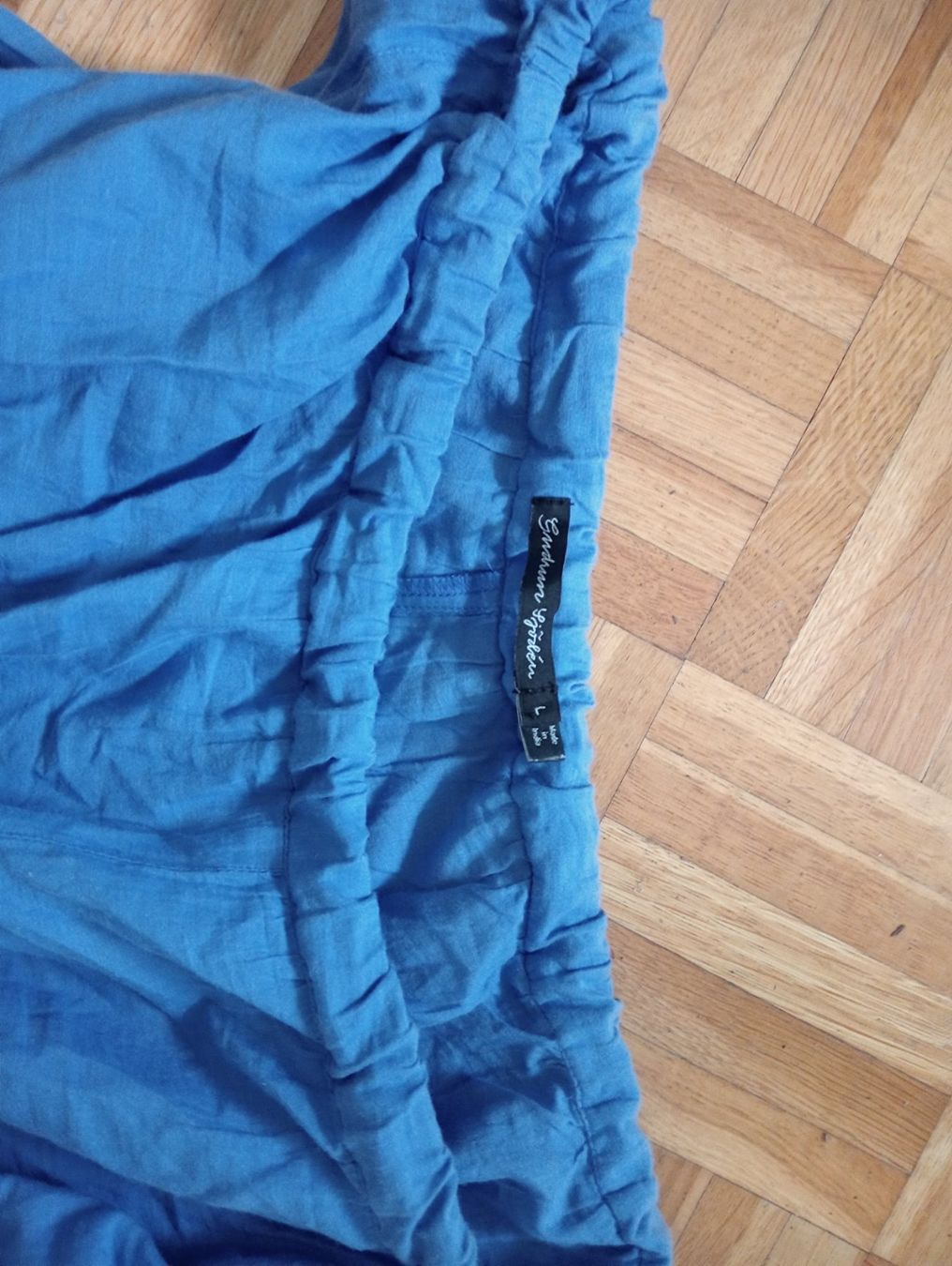 Gudrun Sjöden Hosen: Luftige Sommerhose hellblau Gr. L, bestickt – Gebraucht aus Bremgarten b. Bern von josephine07 1