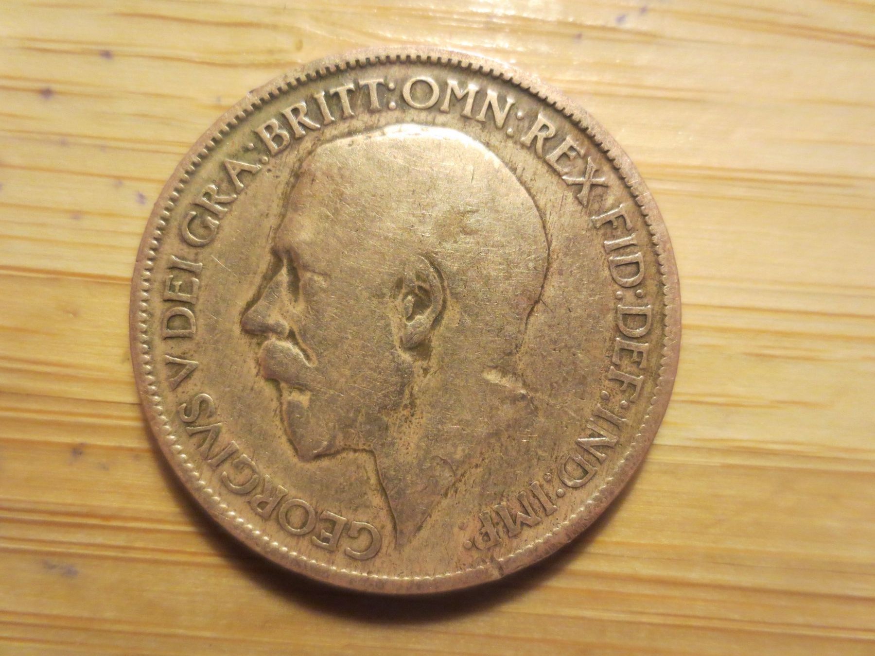 Tutti le monete: Antike Münze England 1921 – Usato da Weier im Emmental venduto da waefler03 1