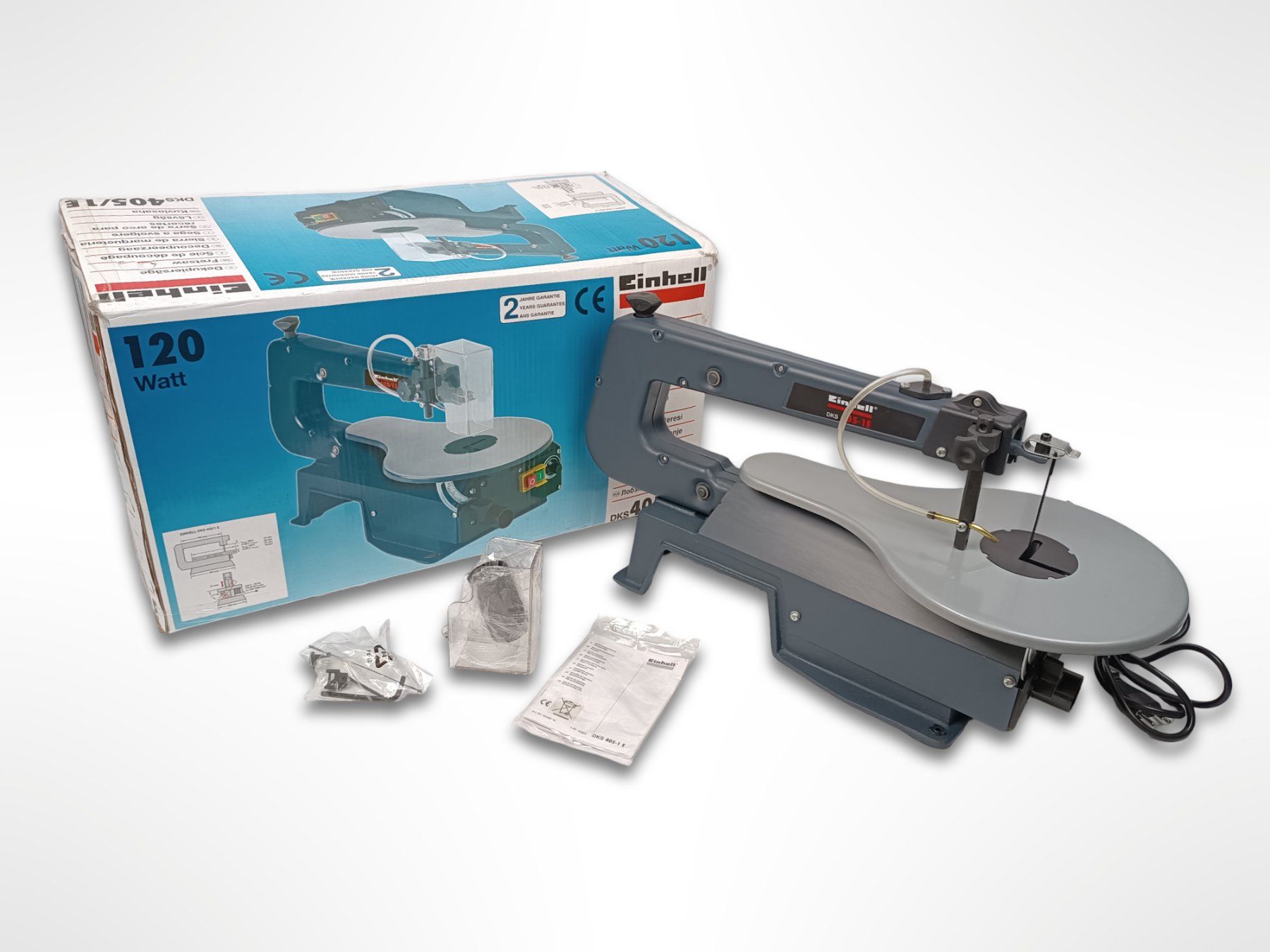 Einhell Seghe: EINHELL Dekupiersäge DKS 405 / 1E - 120 Watt – Usato da Suhr venduto da Restwert_Suhr
