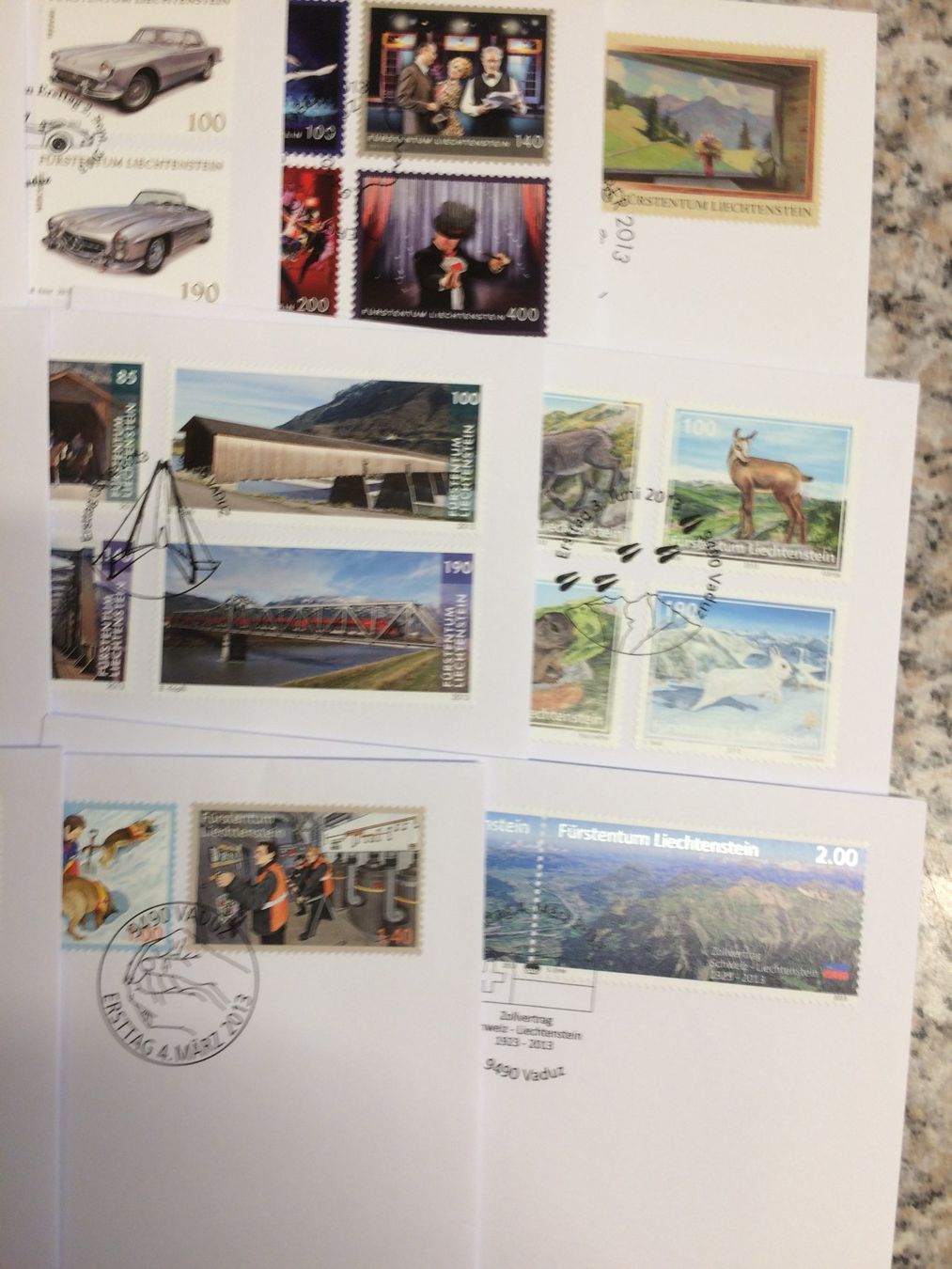 Tous les timbres: Ersttagscouverts – D'occasion à Kilchberg ZH par APZ4BWM2 3