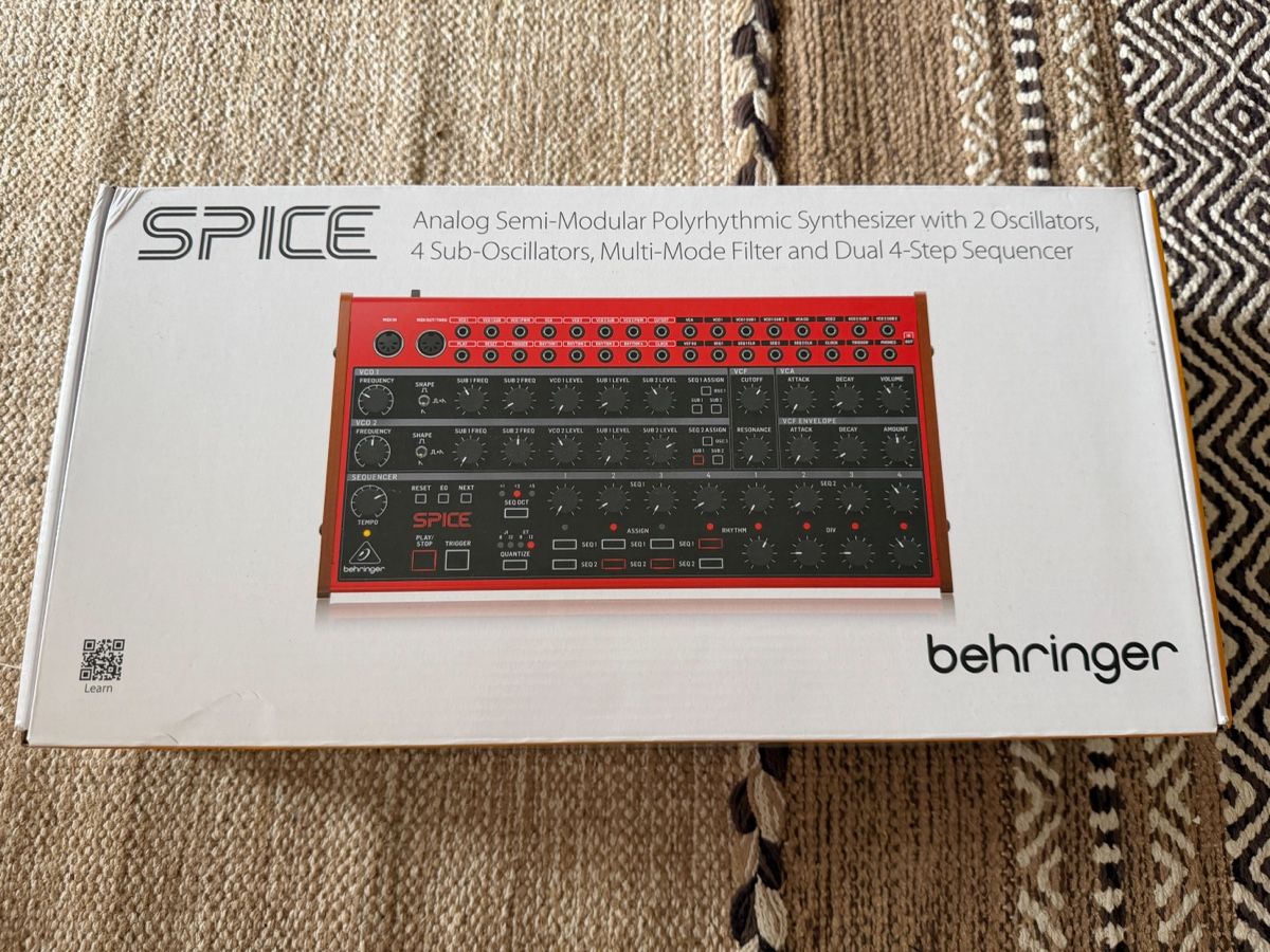 Strumenti musicali: BBEHRINGER SPICE Synthesizer wie neu – Usato da Rüti (ZH) venduto da vint-age 1
