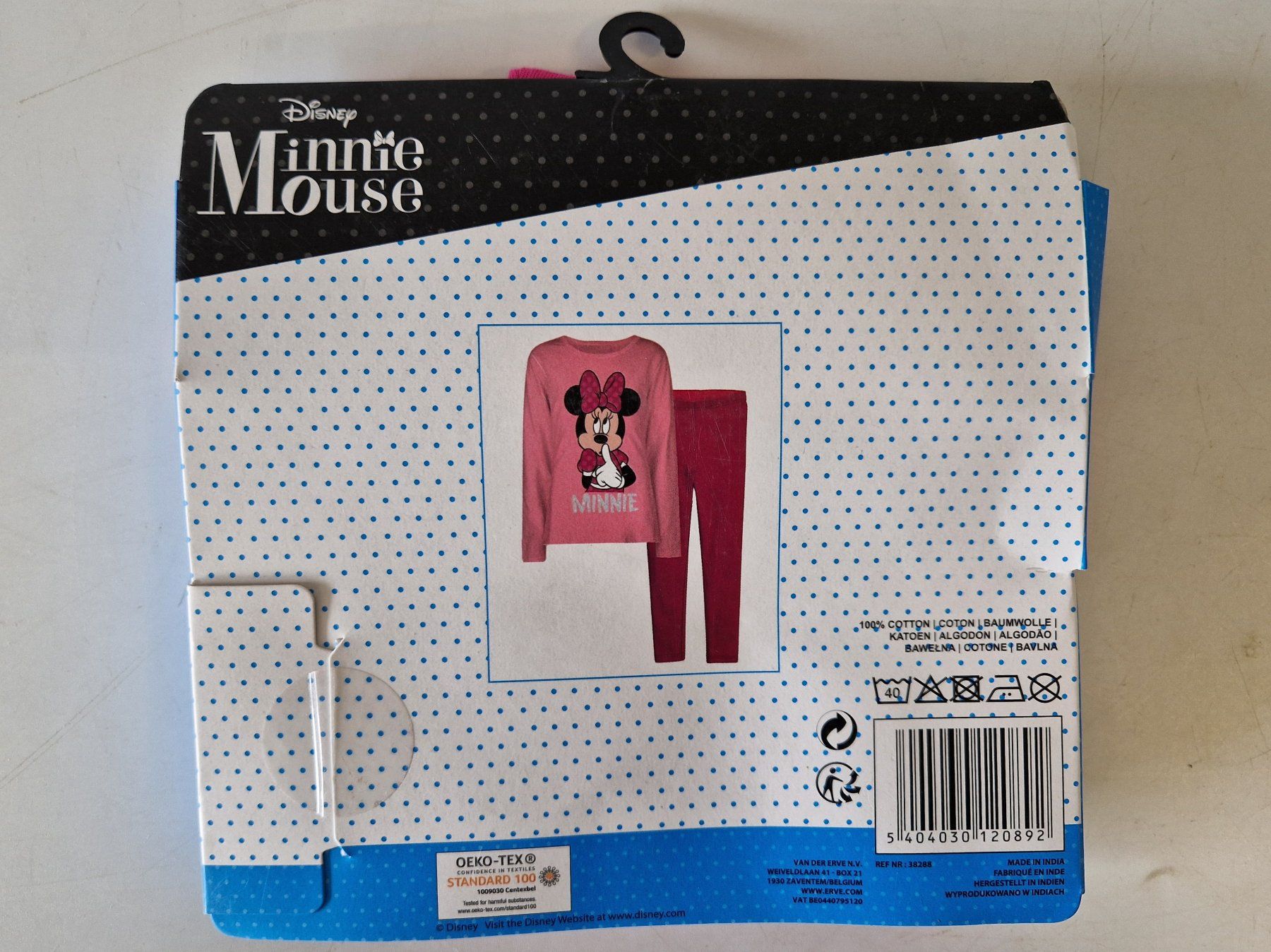 Disney Pyjamas: Kinderpyjama Minnie Mouse (Pink) Grösse 92 – Neuf (Voir description) à Muhen par Restwert_Muhen 2
