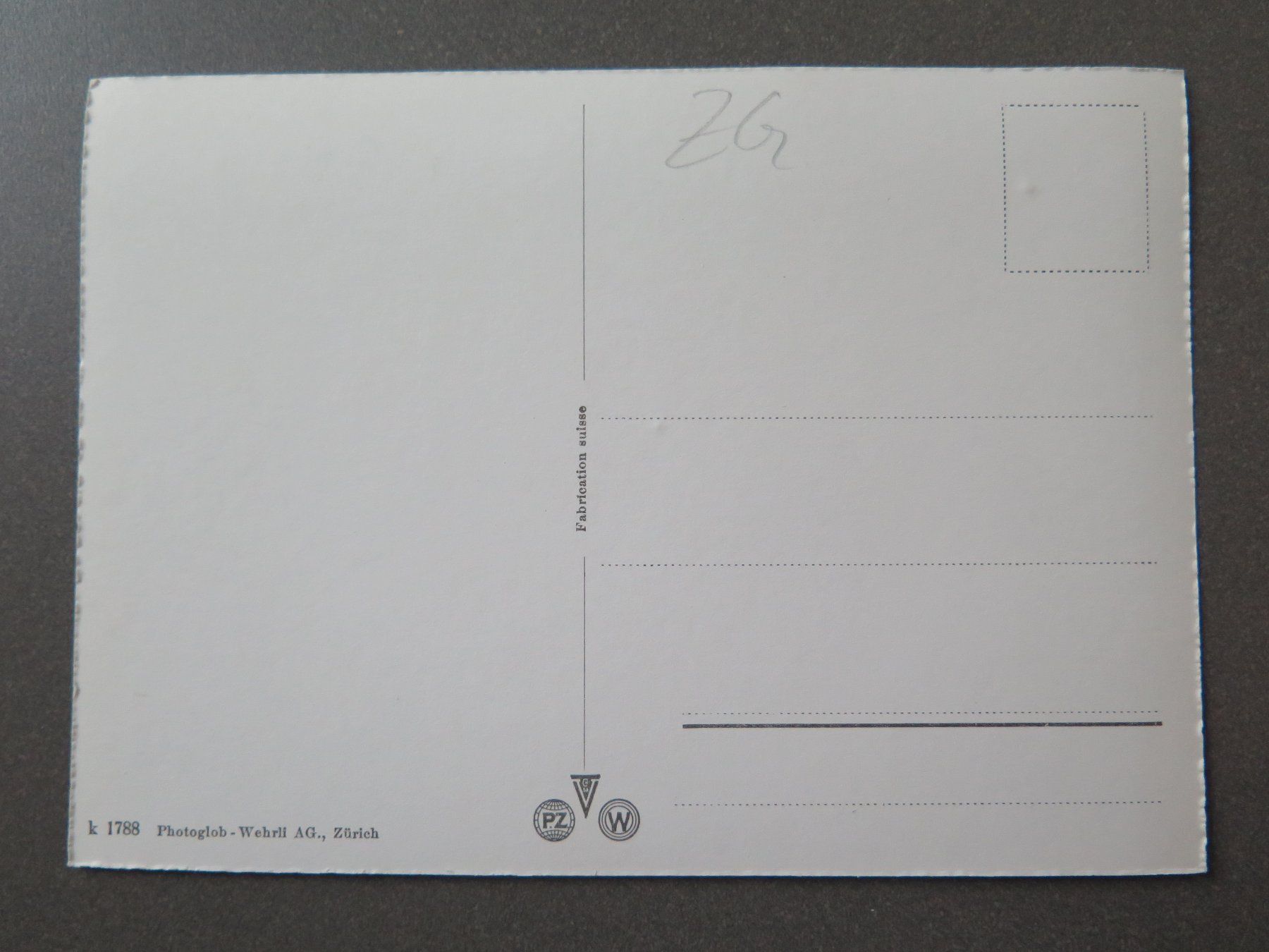 Cartoline postali: ZUG - KOLINPLATZ - OLDTIMER – Usato da Wittenbach venduto da lipasal 1