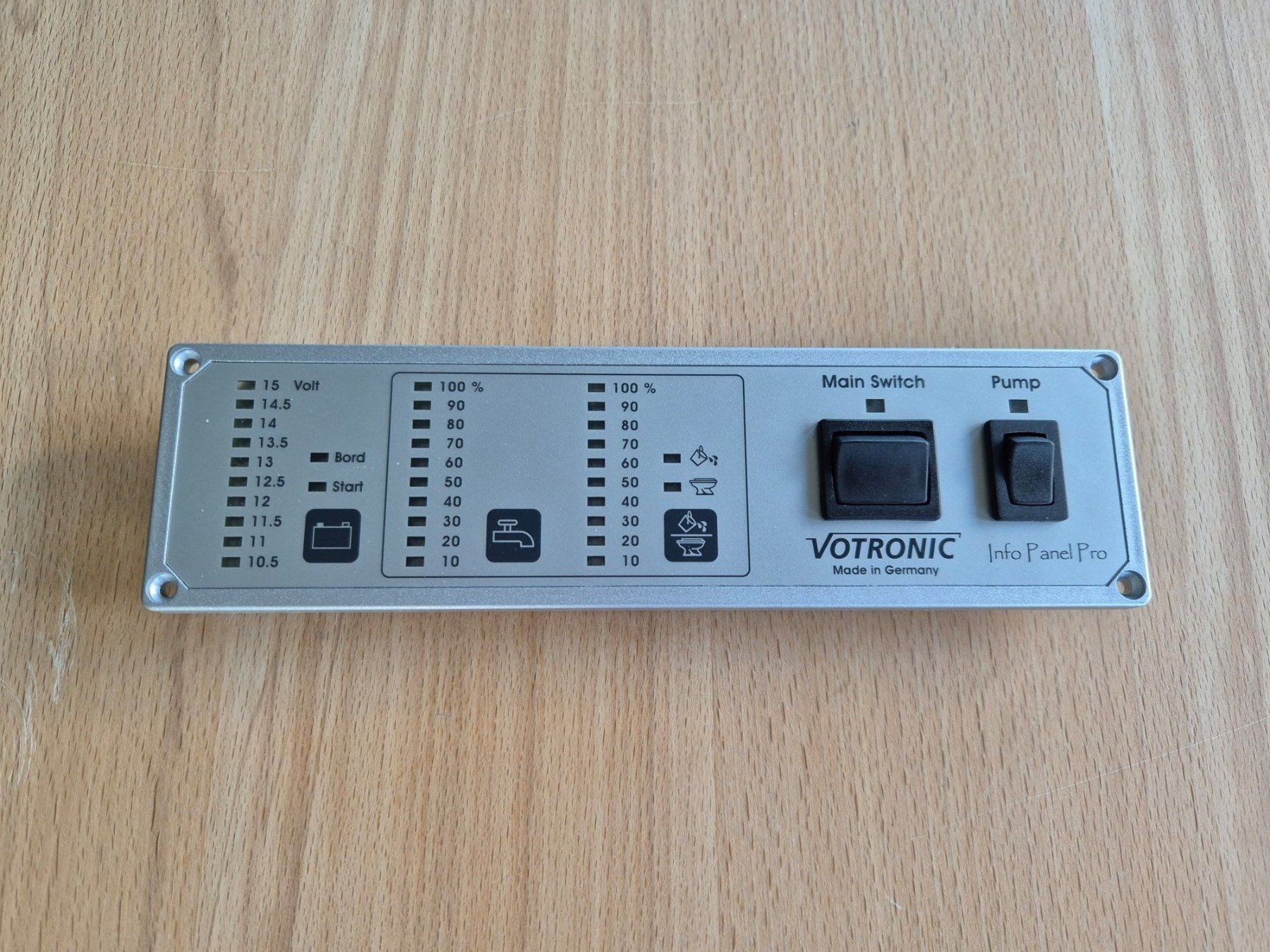 Votronic Steuerung: Victronic Info Panel Pro – Neu und originalverpackt aus Domat/Ems von palfier14