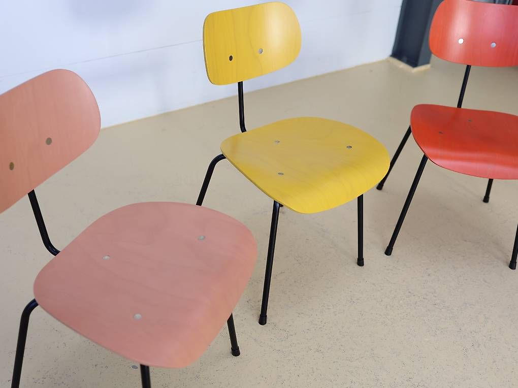 Stühle: Egon Eiermann Stühle, SE68 Wilde Spieth - Diverse Farben! – Neu (gemäss Beschreibung) aus Meinisberg von atelier_TILIJA 7