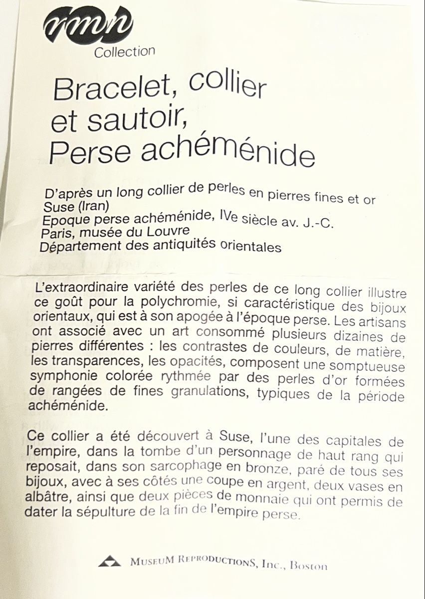 Altri gioielli: Collier avec bracelet assorti – Nuovo (secondo la descrizione) da St-Pierre-Clages venduto da ste_xk6p 2
