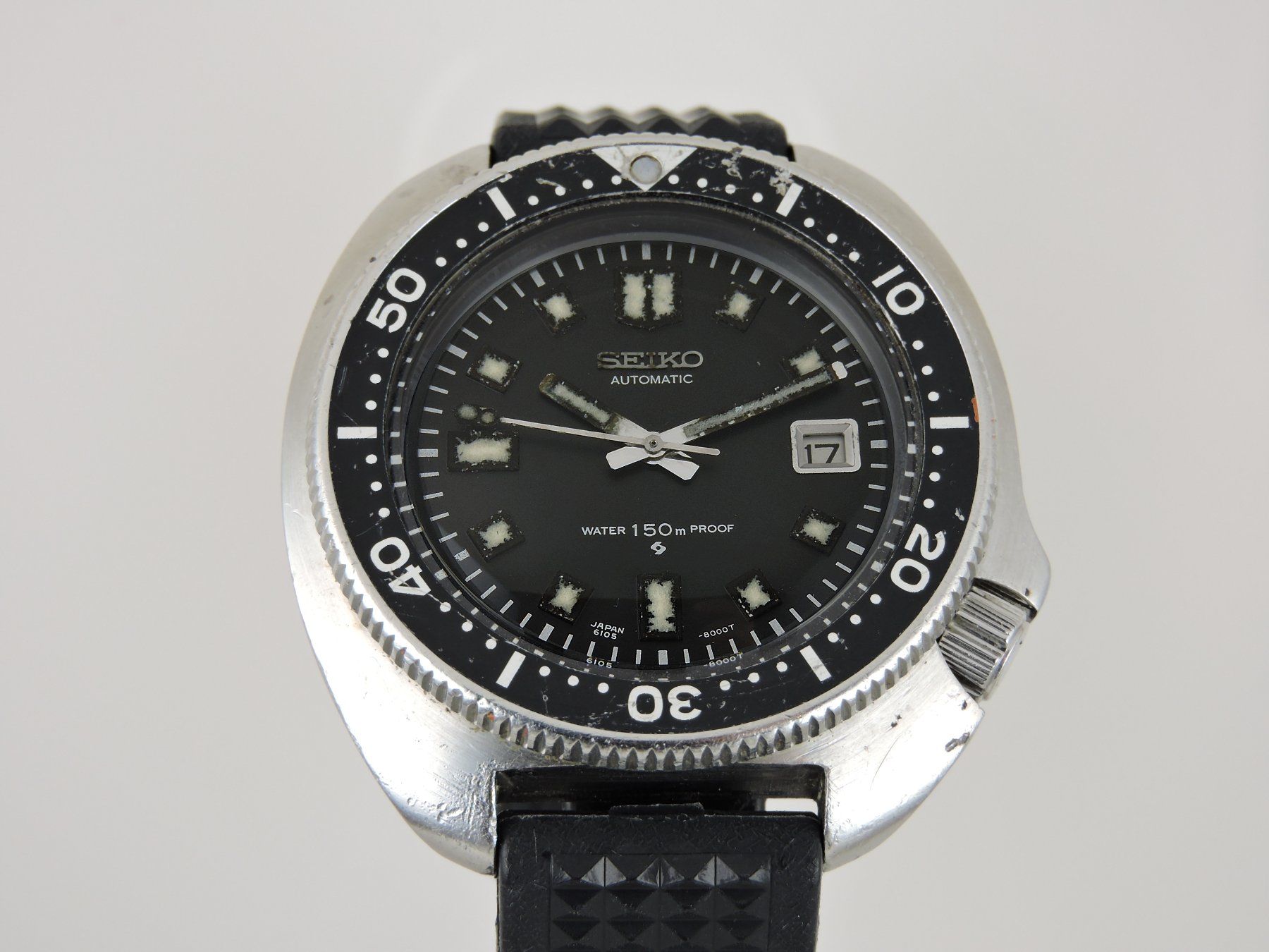 Seiko Orologi: 1970 Seiko 6105-8110 Cpt. Willard Proof/Proof - Serviced – Usato da Bern venduto da Vintage-Oyster 3