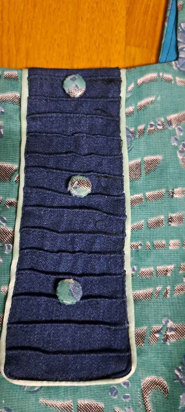 Kleider: Maxi Dress Blue Floral Pattern Acceptable Condition – Gebraucht aus Bern von mahilini 7