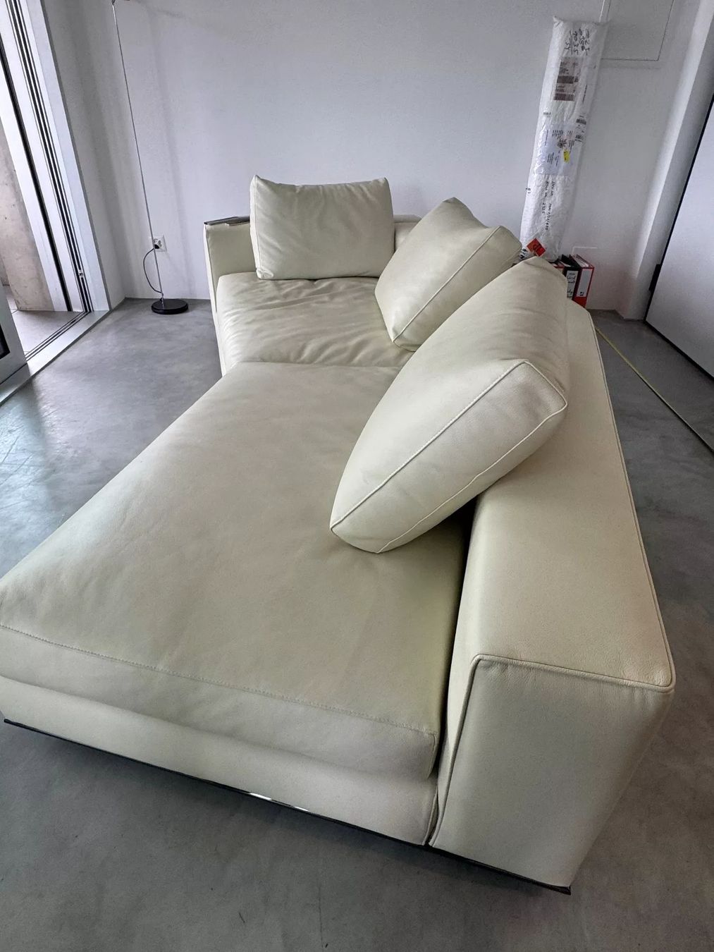 Minotti Divani: Minotti Hamilton Leder Sofa – Usato da Andermatt venduto da sunshine2025 7