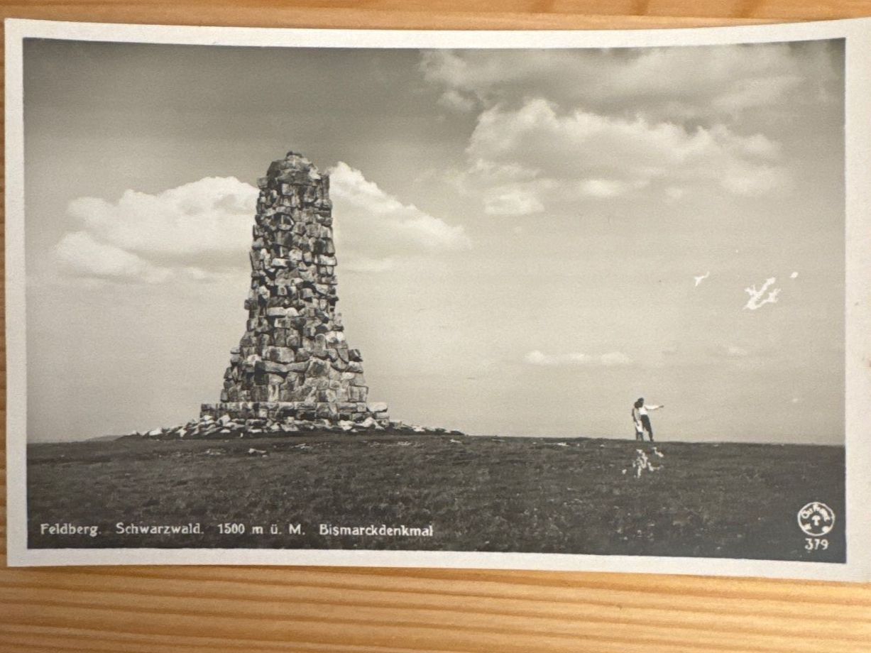 Cartoline postali: Antike Ansichtskarte, DEUTSCHLAND, Feldberg, Bismarckdenkmal – Nuovo (secondo la descrizione) da Zürich venduto da Tarafo5
