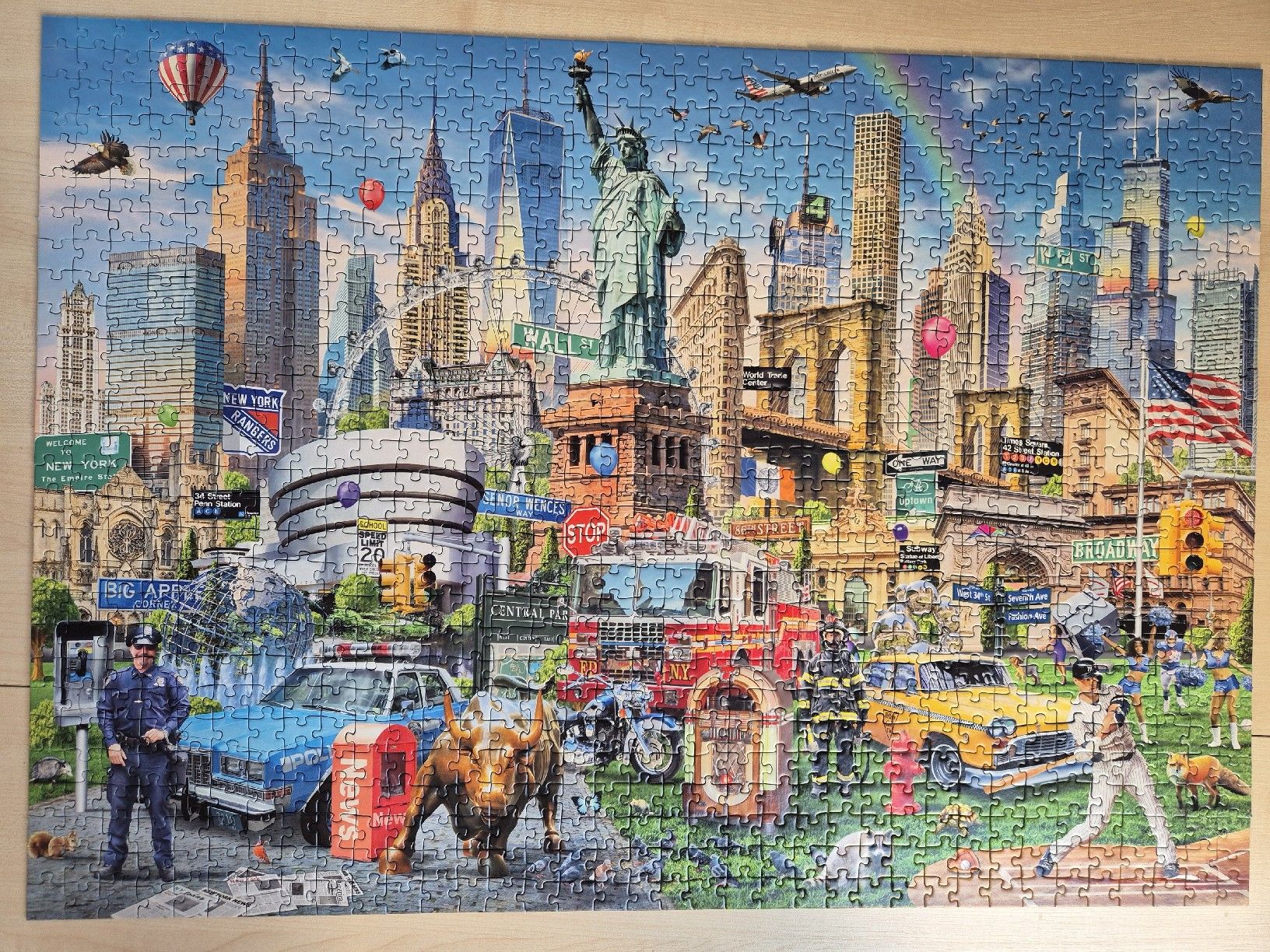 Puzzles: Puzzle 1000tlg "New York City" – Gebraucht aus Lotzwil von dr.feelgood 1
