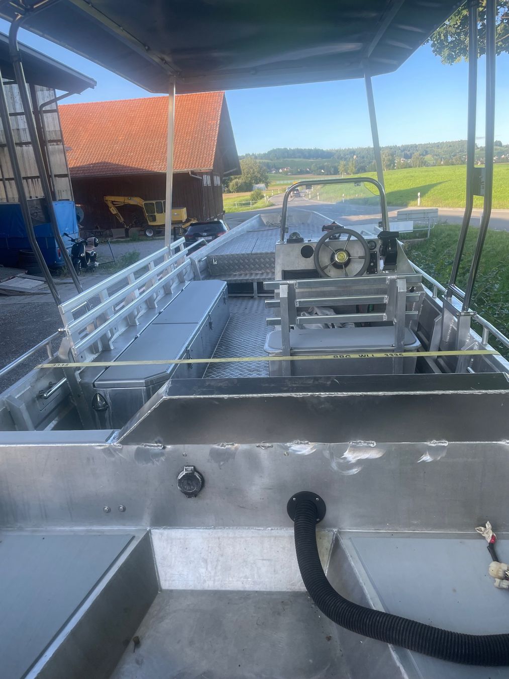 Gropp Barche: Aluminium Weidling  Gropp Motorboot verfügbar – Usato da Bachenbülach venduto da Simivk 2