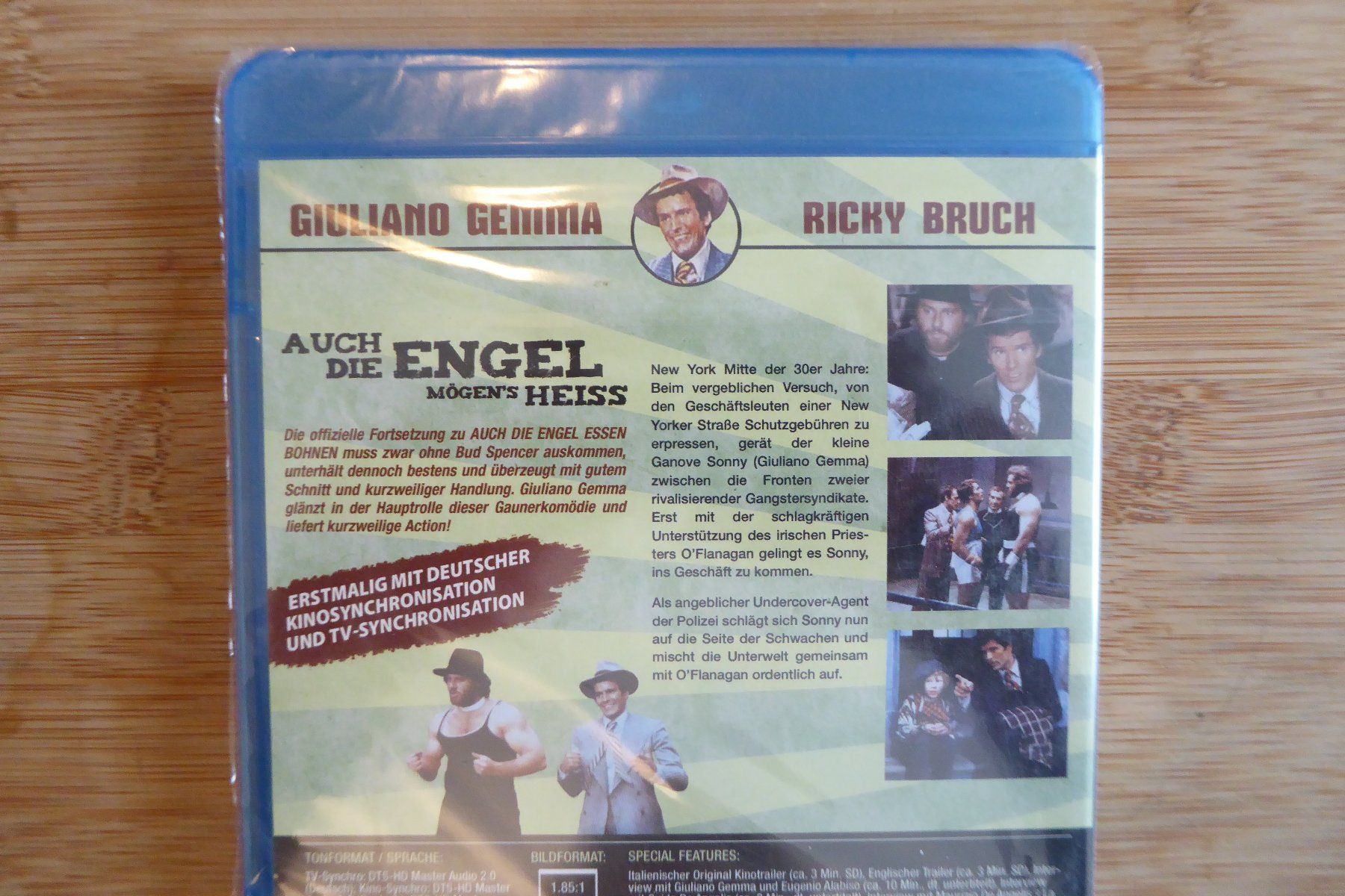 Alle DVDs: Bluray Auch die Engel mögen's heiss – Neu und originalverpackt aus Allschwil von Summelsarium 2