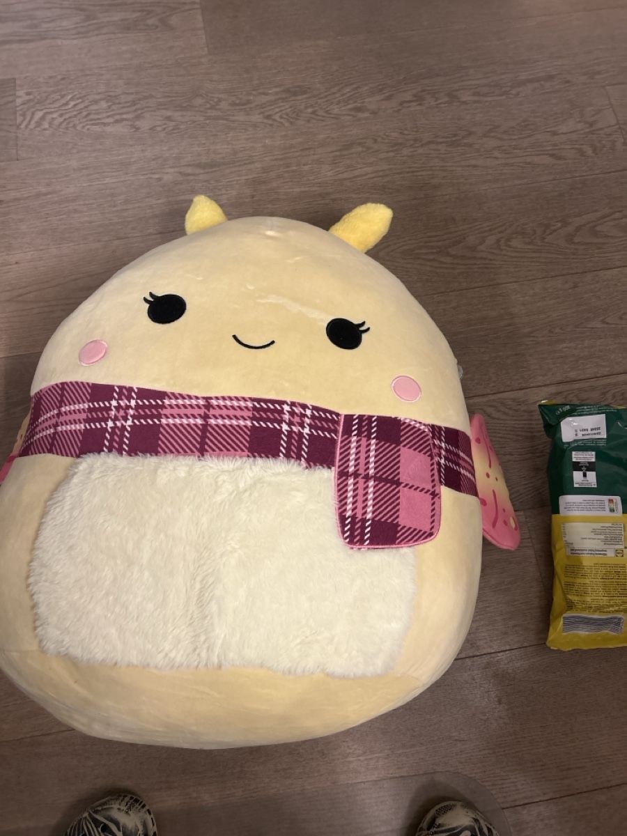 Squishmallows Giocattoli: XXL 70cm Squishmallow Küken mit Schal – Usato da Samstagern venduto da mini22 4