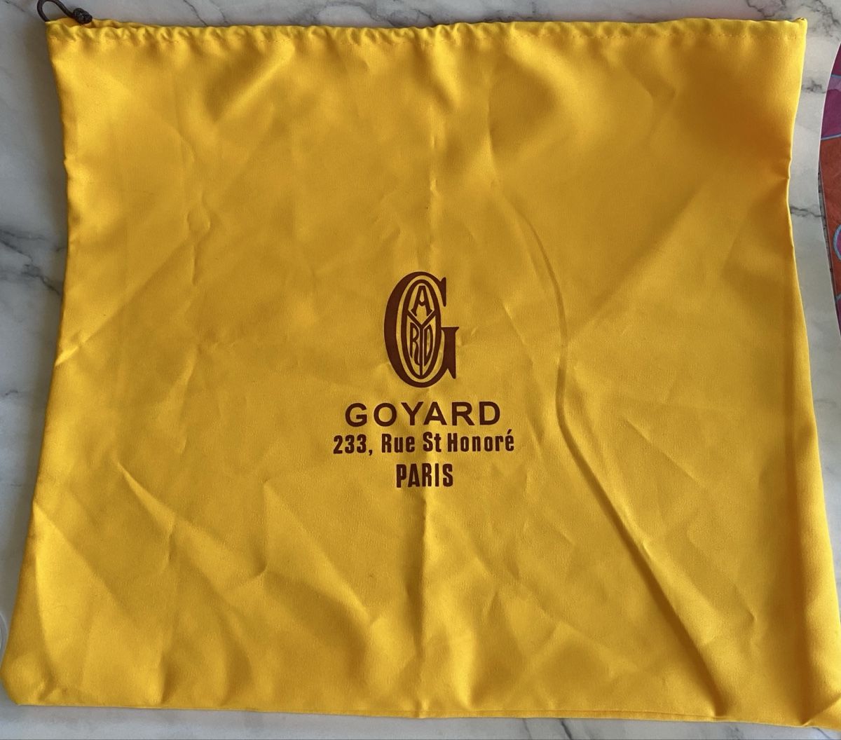 Goyard Borse da donna: Grosser Goyard Staubbeutel Gelb – Usato da Zuerich venduto da Atelier194