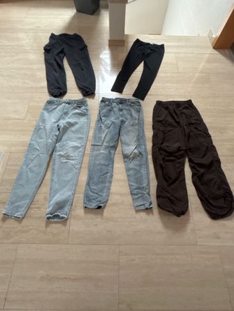 Kleiderset 5Paar Hosen Grösse 164