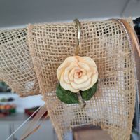 12 Vintage Rosen-Vorhanghaken – Shabby Chic / Landhausstil
