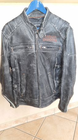 Veste en cuir Harley Davidson Taille S