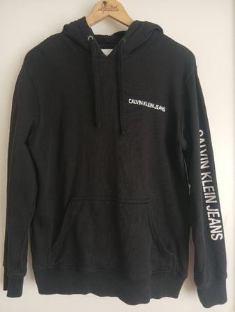 Calvin Klein Jeans Hoodie size S black good condition 